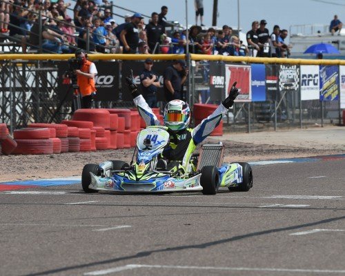 Dante Yu WIns Superkarts USA! Sundays X30 Jr. Final