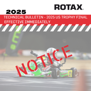US Trophy Final 2025 Technical Bulletin