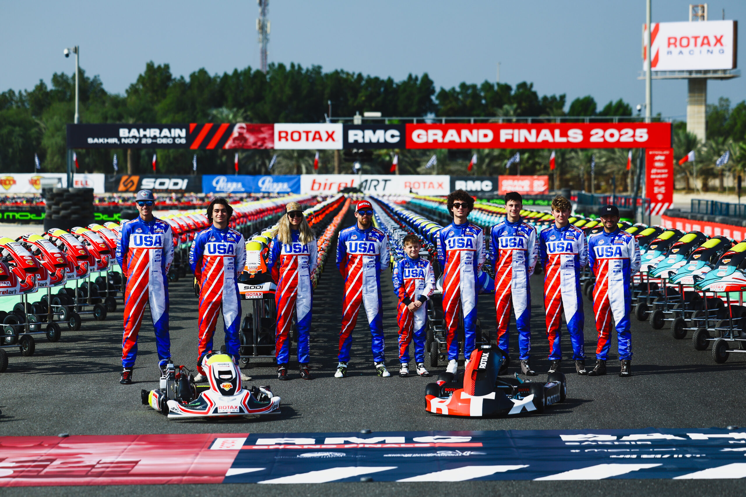 2025 RMC Grand Finals Team USA in Bahrain 2025 RMC Grand Finals Team USA in Bahrain for Rotax Karting