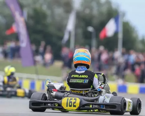 At 14 years old, d'orlando becomes youngest American to qualify in the Queen category at a CIK event